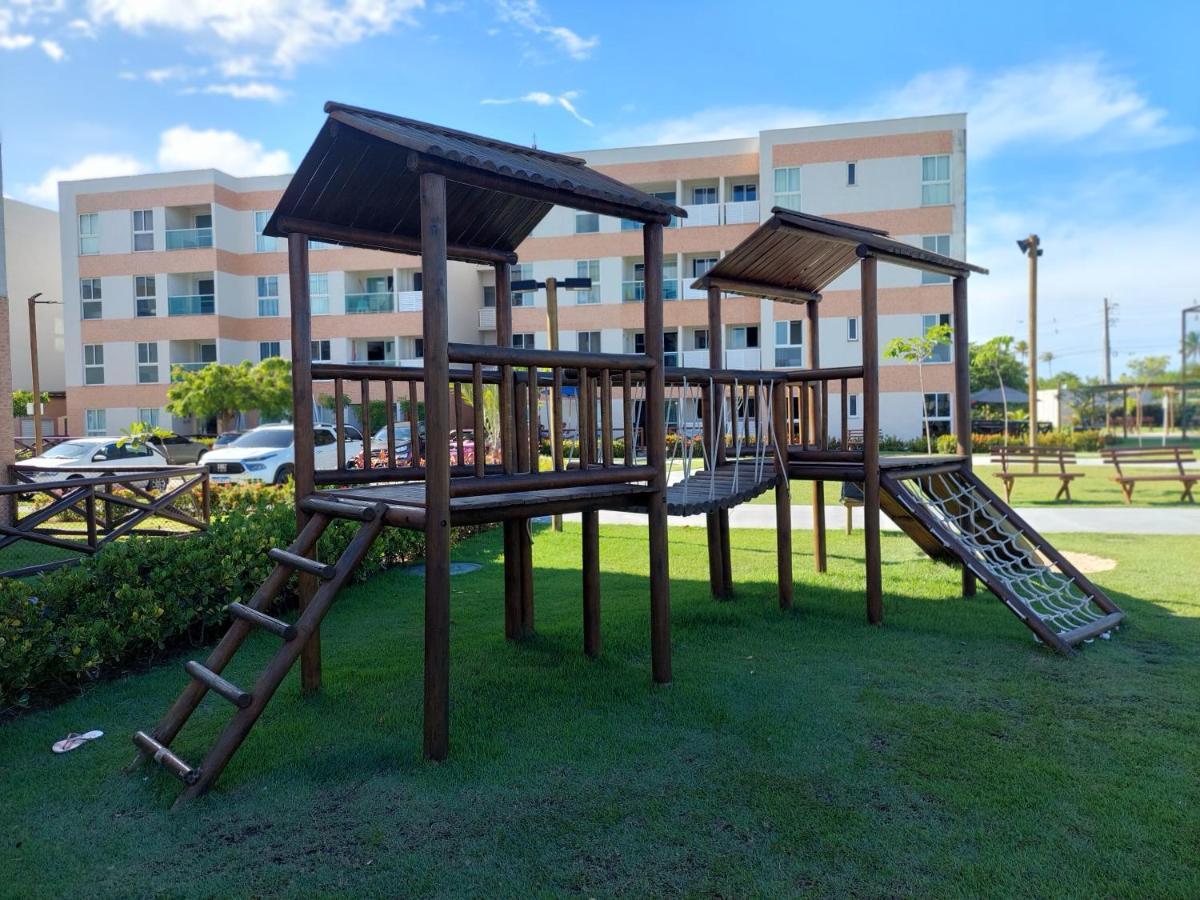 Flat Aconchegante, 3 Quartos, Condominio Muro Alto Em Pôrto das Galinhas Exterior foto
