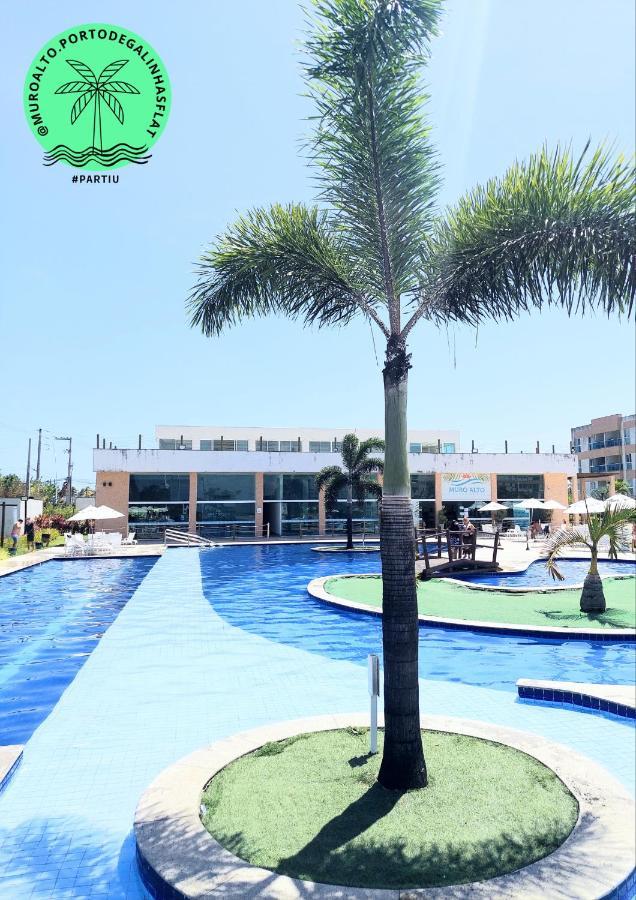 Flat Aconchegante, 3 Quartos, Condominio Muro Alto Em Pôrto das Galinhas Exterior foto